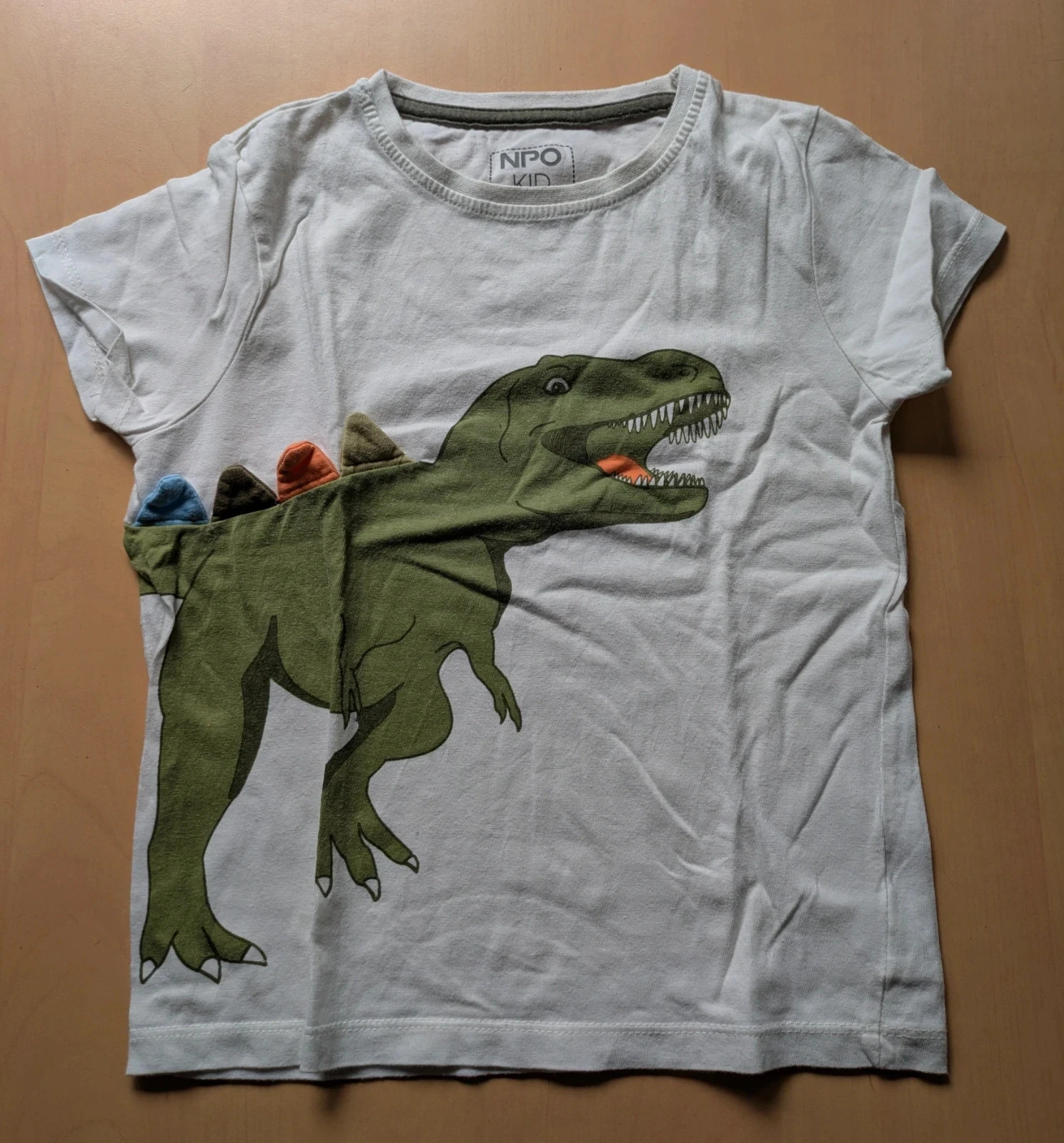 T-shirt dinosaure 6 ans NPO kid